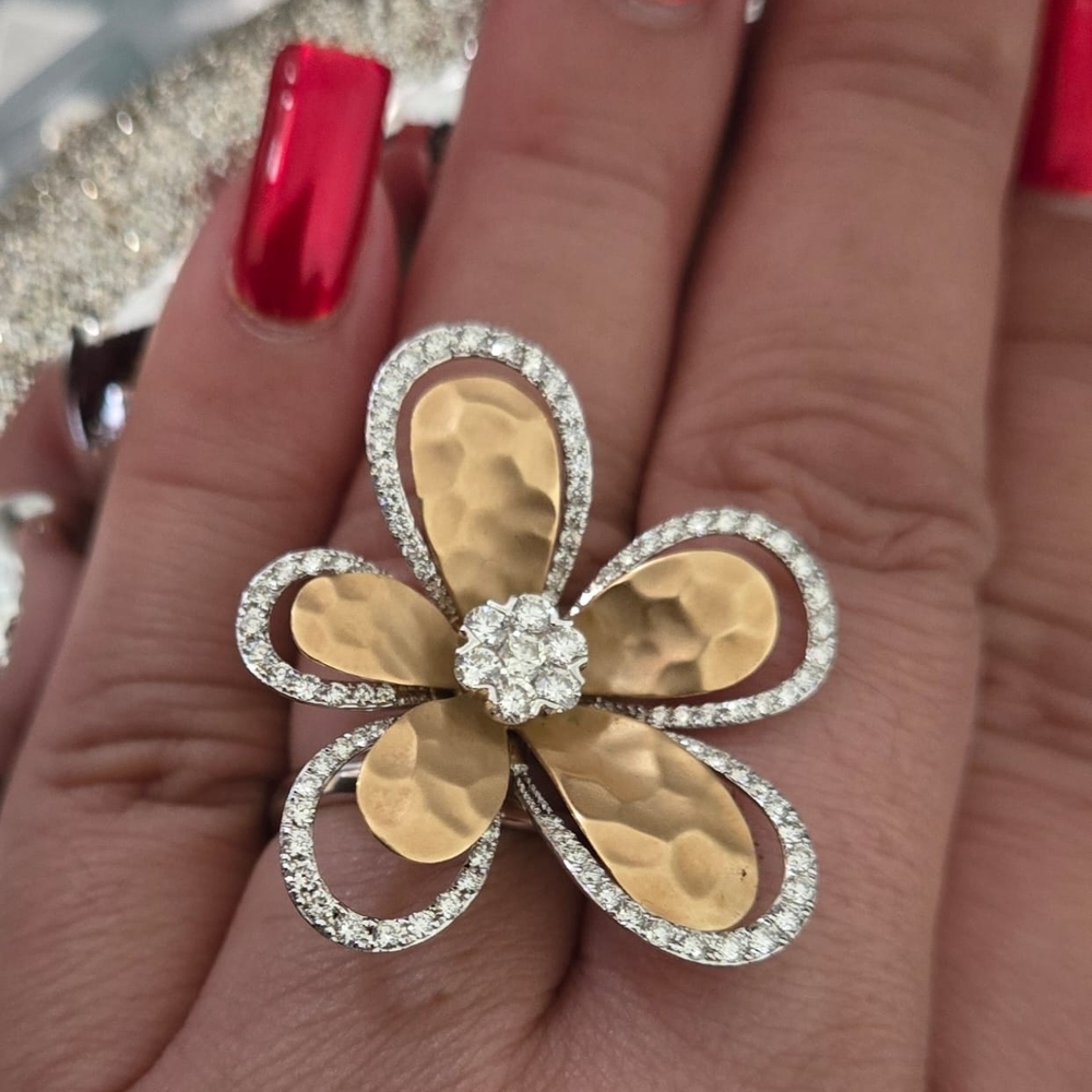 D ORO BY Effy DIAMOND FLOWER